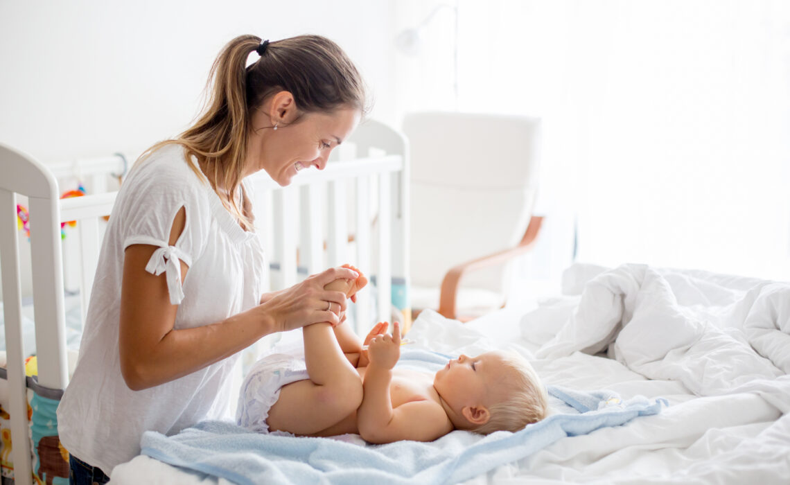 Jak dbać o okolicę pieluszkową naszego dziecka
